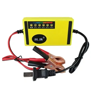 12V Automatic Electric Battery Charger 30W Output Power OTP Display for Kids Motorcycle Toy Lead Acid Battery