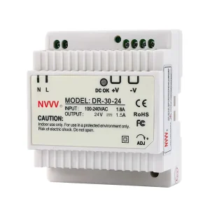 12V DC DIN Rail Industrial Switching Power Supply 1.5A