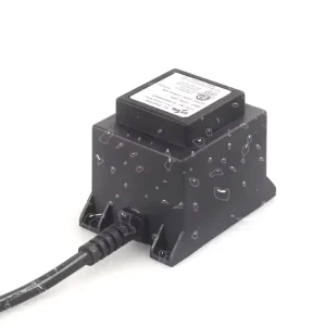 12V DC to 36V AC Adapter with Lightning Interface Multi-Plug (UK/EU/US/AU) ROHS Certified Linear Power Supply