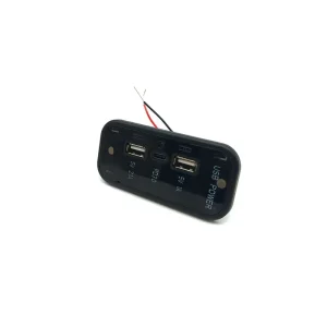 12V USB Outlet USB Charger PD3.0 Quick Charge