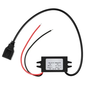 12V to 5V DC Converter Buck Module USB Output Power Adapter