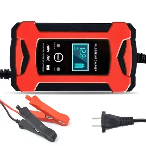 12V6A Car Battery Charger Intelligent Pulse Repair Lead-acid Battery Charger