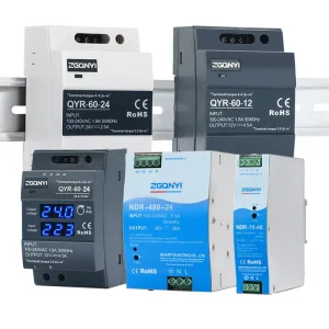 12VDC DIN Rail Switching Power Supply 24V 36V 48V 25W 35W 50W 100W 150W 200W 350W for PLC