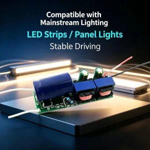 12W-50W Non-Isolated Switching LED Driver DC 27-72V 350-600mA Single Open Frame LED Power Supply AC-DC