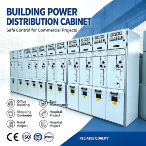 12kV SF6 Gas Insulated Metal Indoor Industrial Ring Main Unit RMU 630A IP67 Fully Sealed Modular Switchgear 50Hz