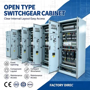 12kV SF6 Gas Insulated Steel Indoor Industrial High Voltage Ring Main Unit RMU 630A IP67 Fully Sealed Modular Switchgear 50Hz