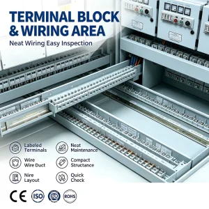12kV SF6 Gas Insulated Steel Indoor Industrial High Voltage Ring Main Unit RMU 630A IP67 Fully Sealed Modular Switchgear 50Hz