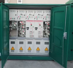12kV SM6 Module Type SF6 Gas Insulated RMU Ring Main Unit Medium Voltage Switchgear