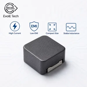 12mm SMD Shielded Power Inductor 10uH 3A High Saturation Current High Q Factor Low EMI Compact Design for DC-DC Power Conversion