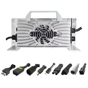 12v30A Lithium Battery Charger, Fully sealed and Waterproof Car Charger, Fast Charging for Club Vehicles, Trucks and Golf Carts