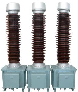 132kV Single Phase Capacitor Voltage Transformer CVT Resin Cast Copper Winding 50Hz 60Hz for Substation Metering