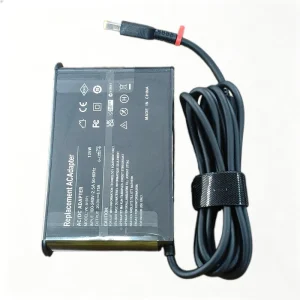 135W 20V 6.75A Slim Yellow Square Tip Laptop Power Adapter Replacement Charger Compatible with Lenovo Y520 T440P T540P Notebook