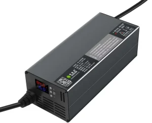 1400watt Adjustable EV Charger Electric Vehicle Li Ion Battery Charger 20S 72V 84V 10A 15A with Digital Display