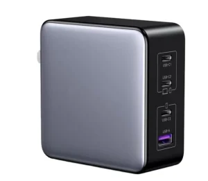 140W USB-C 1-Port GaN PD 3.0 Fast Charger with 20V Output for Laptops Mobile Phones Earphones MacBook Pro & for Adapters
