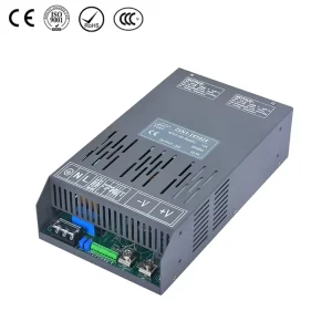 1500W Single Output Enclosed Power Supply 12V 24V 36V 48V 72V 110V 220V Industrial AC DC Converter with Cooling Fan