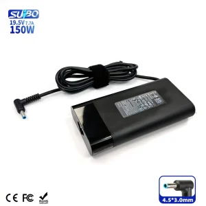 150W 19.5V 7.7A Pd Dc Laptop Adapter Ce Rohs Certified Otp Ovp Protection Charger Gaming Laptop