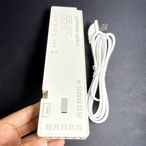 150W Constant Voltage LED Power Supply 24V Slim Cabinet Driver Dupont Interface for Kitchen Furniture LED Strip Light