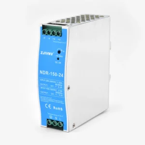 150W DIN Rail Switching Power Supply 24V 6.25A Slim 100-220V AC To DC Transformer NDR-150-24