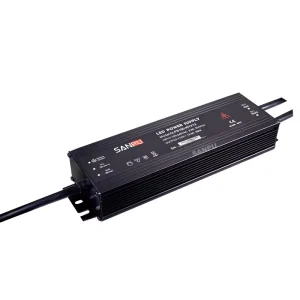 150W IP67 Outdoor Waterproof SMPS Power Supply Slim Black 12v 24v 48v AC DC CCTV Switching LED Strip Driver ROHS LED Lighting