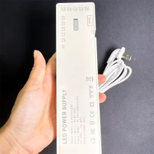 150W LED Power Supply DC24V Constant Voltage Ultra Slim Driver for Cabinet Light Wardrobe Light Furniture Lighting