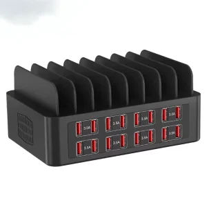 150W Multi-Port USB Charging Station Desktop Fast Charger with USB-A & Type-C Ports for iPhone Android & Laptop