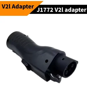 15A 120V AC EV Discharge Adapter J1772 to NEMA 5 15 US Socket CE FCC RoHS Certified for Outdoor Camping Power