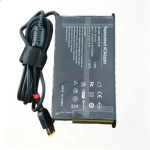 170W 20V 8.5A Slim DC Yellow Square Tip Laptop Power Adapter for ThinkPad P50 P51