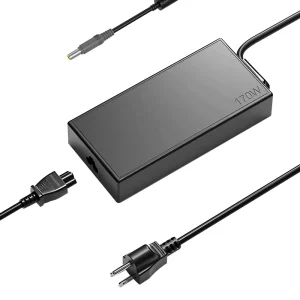 170W Laptop Charger 20V 8.5A 7.9*5.5mm PC Adapter for ThinkPad W520 W530 Power Supply Desktop Connection