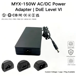 18.5VAC 9V 13V 19V DC USB 54V PoE Power Supply Adapter 55V 12V 5A 10A 3.5×1.35mm for Guitar Pedal Drive and Strip Lights