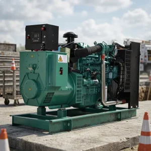 180KW 225KVA 3 Phase Open Frame Diesel Generator Set Backup for Industrial Zone