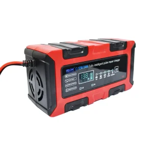 180W 12V 24V Automatic GEL AGM EFB Lead Acid Battery Charger for Electric Scooter Motorcycle Bike Universal Supply