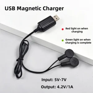 18650 26650 401350A Lithium Battery Plug-In Magnetic Multi-Functional Universal Charger 3.7-4.2V 1000MA for Camera