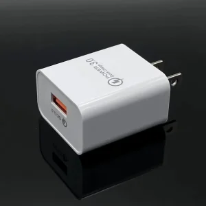 18W USB Charger Fast Charging Wall Portable Travel Charger for iPhone Android Smartphones