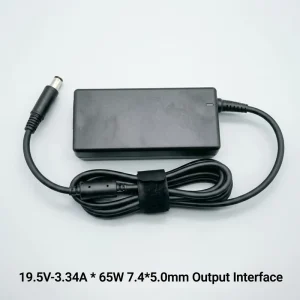 19.5V 3.34A 65W 7.4×5.0mm AC Adapter Laptop Charger Power Supply