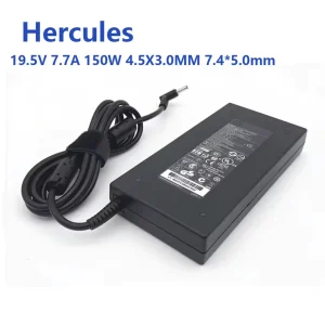 19.5V 7.7A 150W 4.5X3.0MM 7.4*5.0mm Laptop AC Adapter Power Charger For HP 645509 002 HSTNN CA27 Pavilion 17 Notebook Adapter