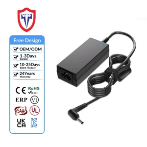 19V 1.58A 30W QC3.0 PD OVP OTP DC Fast Charging Replacement Laptop Charger for Mini 110/210/700/Cq10 Desktop