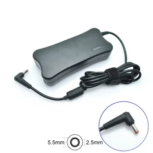 19V 4.74A 90W 5.5×2.5mm Bone Shape Laptop Power Supply Adapter for AU/EU Plug Compatible