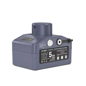 19V 5Ah Portable Backup Power Bank for Mini Satellite Dish 95Wh Outdoor Waterproof Portable Power Supply with DC Output Port
