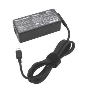 2.25A 45W Type C Power Supply Adapter 20V AC for Chromebook C330 ThinkPad T480 Yoga 720S 13IKB