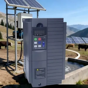 2.2kW 3HP AC 380V Three-Phase 99.8% Solar VFD Inverter with GPRS App for Water Pump