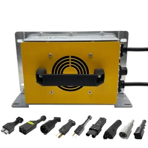 2000W 60V 72V Waterproof Smart Battery Charger for Electric Forklifts Tricycle Lithium Lifepo4