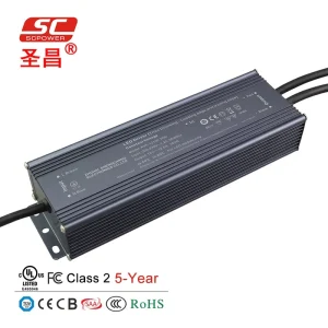 200V 240V AC LED Power Supply 200W 150W 12V 24V DC Constant Voltage Triac Dimmable LED Driver