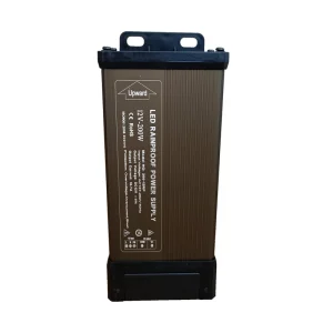 200W 12V Single Output Rainproof AC DC Power Supply for LED Signage Lighting 200 240V Input 87% Efficiency
