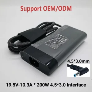 200W 19.5V 10.3A 4.5*3.0MM AC Adapter Laptop Charger Power Supply for HP Laptop