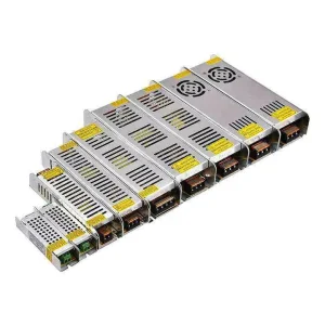 200W DC AC Switching Power Supply with 110V 220V Input 12V 24V Single Output 10A Current DIN Rail