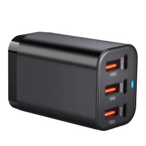 200W Desktop GaN Charger Dock Station QC3.0 Adapter with LED Indicator for Laptop Mobile Phone Tablet