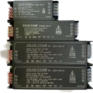 200W Ultra-Thin Semi-Potted Single LED Power Supply 12V/24V Safety Silent High Efficiency