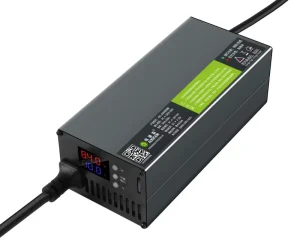 20S 72V 84V 2A 10A Adjustable Lithium Ion Charger Golf Trolley Ebike Chargers LCD Charging Digital Percentage Display EV Charger
