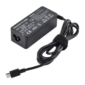 20V 2.25A 45W Type-C Laptop Charger Adapter for Universal AC Power Supply