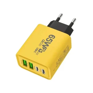 20W/18W PD 3.0 & QC3.0 Gan Fast Charging Laptop Adapter 4-Port Type-C USB Wall Charger US EU UK Plug